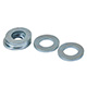 3/8 in. Flat Washers - Pack of 100