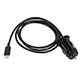Image of MFi Certified Car Charger with Lightning™ Connector + USB for iPad®, iPhone®, iPod®, and other USB Mobile Devices 2A - Black