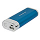 Image of Battery Backup and LED Flashlight for iPhone®, iPod®, and other USB Mobile Devices (5200mAh, 1.5A) - Metallic Blue