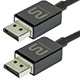 6ft Premium DisplayPort 1.2 Male to Male Cable - Black