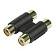 Analog Audio RCA Coupler - Gold Plated