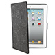 Image of Paisely Genuine Leather Cover and Stand for iPad® 2, iPad 3, iPad 4 - Brown