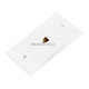 Product image for Wall Plate Jacks 6P6C  Single