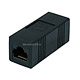 Product Image for Inline Coupler Cat5e Jack Black
