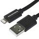 10ft MFi Certified Lightning™ to USB Charge/ Sync Cable for iPad®, iPhone®, and iPod® - Black