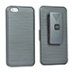 Image of Slide Out Case with Belt Clip/ Stand for iPhone® 5c - Silver