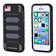 Image of Armored Case for iPhone® 5c - Metallic Gray