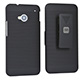 Slide Out Case with Belt Clip/ Stand for HTC One - Black