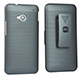 Slide Out Case with Belt Clip/ Stand for HTC One - Silver