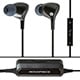 Enhanced Active Noise Cancelling Earphones - Black