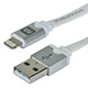 Image of 3ft MFi Certified Lightning™ to USB Charge/ Sync Flat Cable for iPad®, iPhone®, and iPod® - White