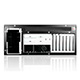 Image of KIT- 4U 15-bay Stylish Hotswap Trayless Storage Black