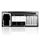 Image of KIT- 4U 8-bay Stylish Hotswap Trayless Storage Black