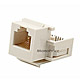 Product image for  RJ-11/RJ-12 Tooless Keystone Jack - White