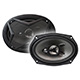 6 x 9 Inch 3-Way Car Speaker (Pair) - 90W