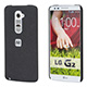 PC Case with Soft Sand Finish for LG G2® - Pumice Black
