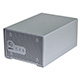 Image of Dual Bay Thunderbolt™ 2 Cactus Bridge Enclosure with Cable - Silver