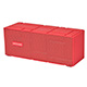 Image of Portable Bluetooth™ NFC Brick Speaker- RED