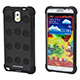 DotDefender PC+Silicone Case for Samsung Galaxy Note 3 - Black