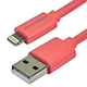 Image of 6ft MFi Certified Lightning™ to USB Charge/ Sync Cable for iPad®, iPhone®, and iPod® - Red