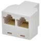 Product image for T Adapter 8P8C - 1F/2F