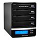 4-Bay NAS Enclosure, up to 16TB (4 x 4TB) with RAID, DLNA, and FTP
