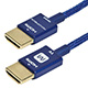 3ft 18Gbps Ultra Slim Series High Performance HDMI® Cable w/ RedMere® Technology - Blue