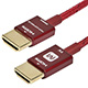 3ft 18Gbps Ultra Slim Series High Performance HDMI® Cable w/ RedMere® Technology - Red