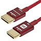 6ft 18Gbps Ultra Slim Series High Performance HDMI® Cable w/ RedMere® Technology - Red