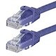 14FT FLEXboot Series 24AWG Cat5e 350MHz UTP Bare Copper Ethernet Network Cable - Purple