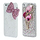 Image of iPhone® 5/5s Pearl Bow and Lilies Case Bundle - 2 Pack