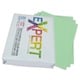 Image of 8.5" x 11" Green Colored Copy Paper, 75 GSM, 20-Lbs Ream of 500-Sheets