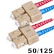 10Gb Fiber Optic Cable, SC/SC, Multi Mode, Duplex - 30 Meter (50/125 Type) - Aqua