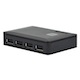 4-Port USB Wall Charger w/ Rotating AC Plug 4.2A - Black