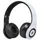 Bluetooth® On-the-Ear Headphones with Built-in Microphone-White