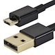 Premium USB to Micro USB Charge & Sync Cable 1.5ft - Black