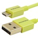 Premium USB to Micro USB Charge & Sync Cable 1.5ft - Green
