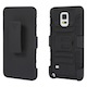 Belt Clip Armor Case w/ Stand for Samsung Galaxy Note® 4 - Black