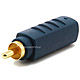 S-Video (VHS) Female to RCA Male Adapter - Gold Plated