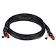 6ft S-Video & 6FT RCA Audio Cable - MOLDED