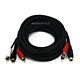 12ft S-Video & 12ft RCA Audio Cable - MOLDED
