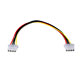Molex(5.25 Female) / Molex(5.25 Female), Int. DC Power Cable - 12 Inch