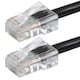 ZEROboot Series Cat6 24AWG UTP Ethernet Network Patch Cable, 5ft Black