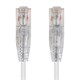 SlimRunâ„¢ Cat6 28AWG UTP Ethernet Network Cable, 3ft White