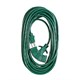 25ft 16/3 SJTW Green Outdoor Ext. Cord w/ EZ Grip Triple Tap