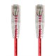 SlimRun™ Cat6 28AWG UTP Ethernet Network Cable, 10ft Red