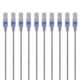 10-Pack, SlimRun™ Cat6A Ethernet Network Patch Cable, 5ft Gray