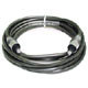 Product image for Toslink Cable, Assembly Type, Metallic Body -  6ft