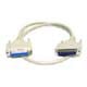 6ft DB25 M/F Molded Cable