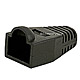 Product image for [50pcs] RJ-45 Color Coded Strain Relief Boots - BLACK